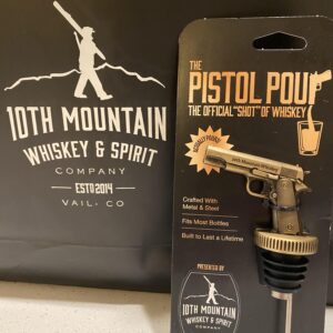 10th Mountain Distillery Pistol Pour – Gold Edition